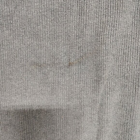 Eddie Bauer Tall XXXL Gray Henley Sweater 100% Cotton Mens Casual Pullover - Picture 4 of 8